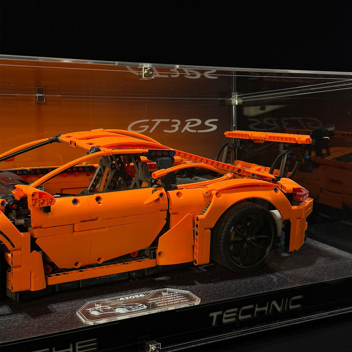 LEGO™ ShowCase for Technic F1 Porsche 911 GT3 42056 Ultra-high Translucent Acrylic