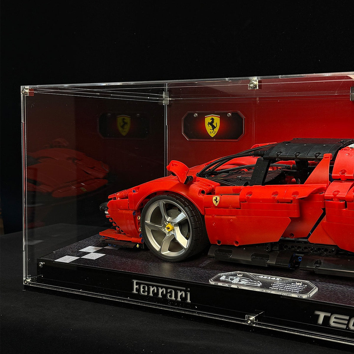 LEGO™ ShowCase for LEGO Technic F1 Ferrari Daytona SP3 42143 Ultra-high Translucent Acrylic