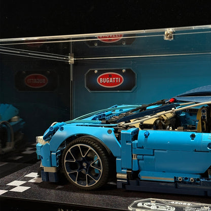 LEGO™ ShowCase for LEGO Technic F1 Bugatti Chiron 42083 Ultra-high Translucent Acrylic