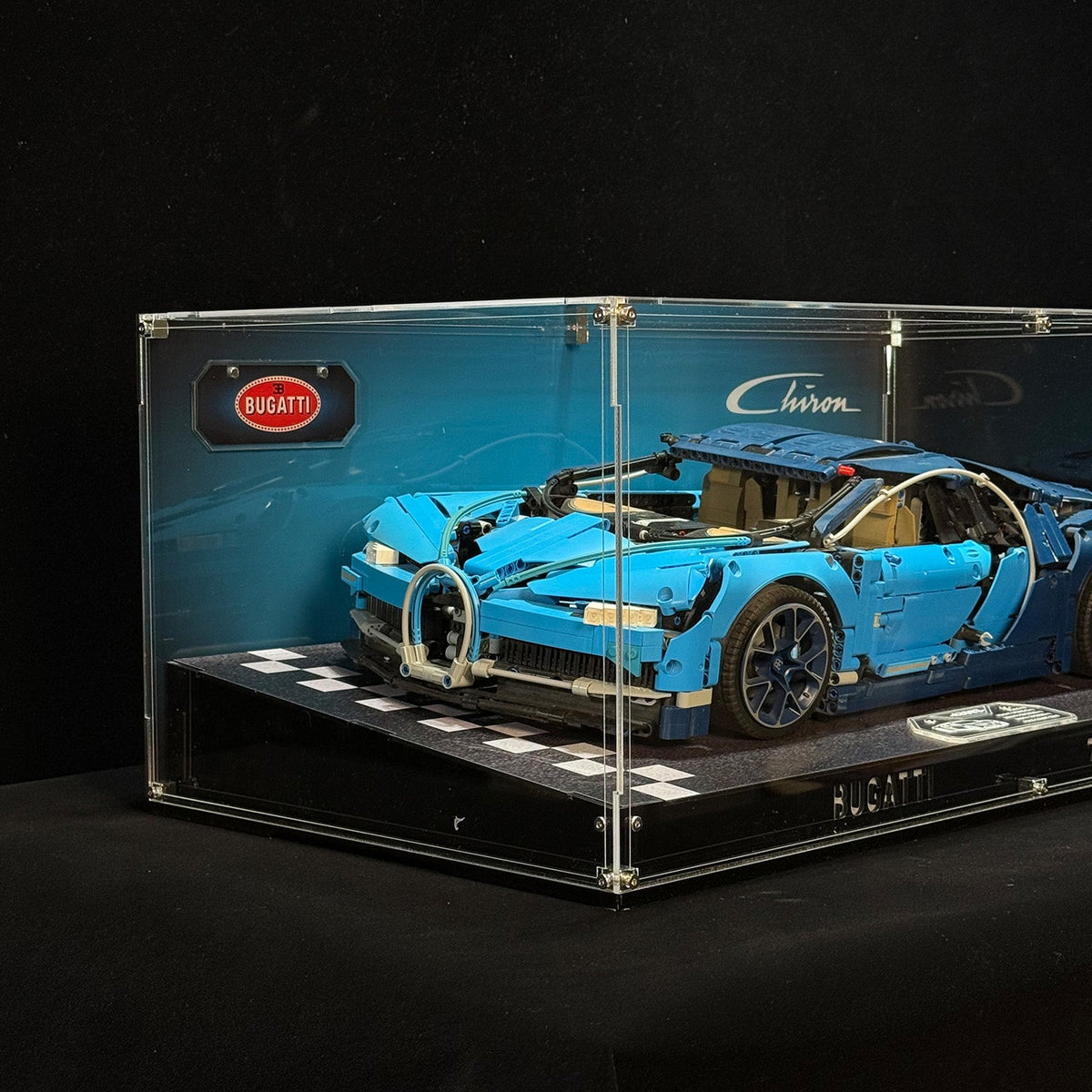 LEGO™ ShowCase for LEGO Technic F1 Bugatti Chiron 42083 Ultra-high Translucent Acrylic
