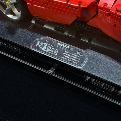 LEGO™ ShowCase for LEGO Technic F1 Ferrari Daytona SP3 42143 Ultra-high Translucent Acrylic