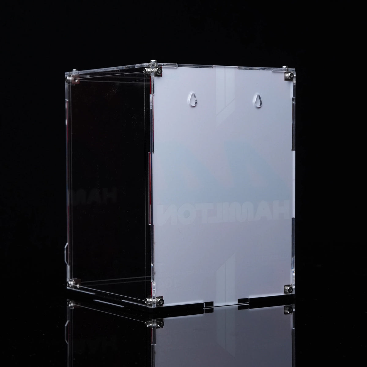 Premium Wall Mount Display Case For LEGO F1 helmets